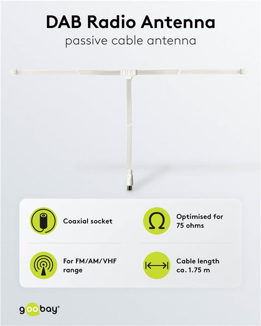 DAB/FM/AM/UKW Radio Antenne