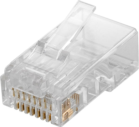 RJ45 connector, CAT 5e UTP unshielded