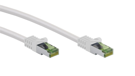 GHMT certified CAT 8.1 patch cable, S/FTP (PiMF), white