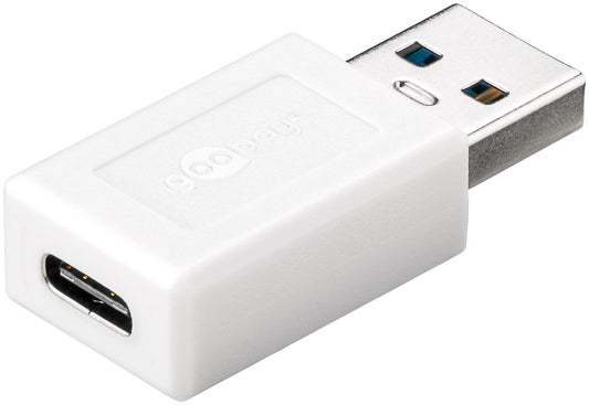 USB-Adapter USB-A auf USB-C™, weiß