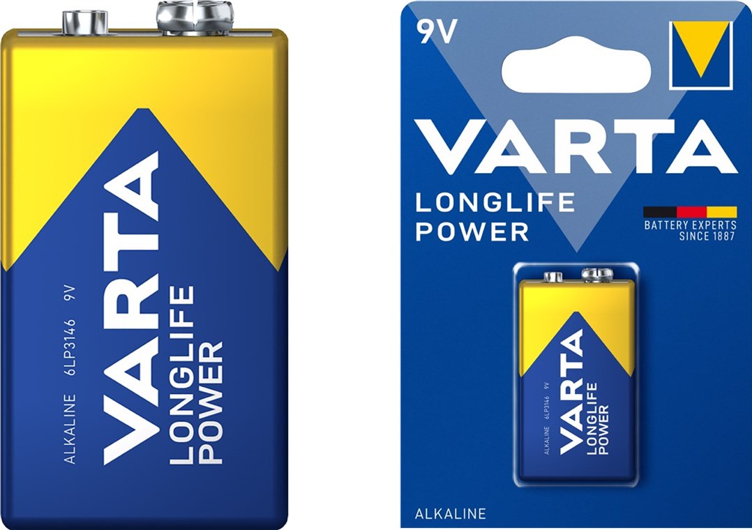 6LR61/6LP3146/9 V Block (4922) Batterie, 1 Stk. im Blister
