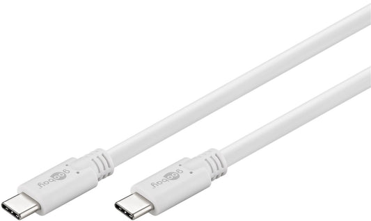 USB-C™-Kabel, 1 m, weiß