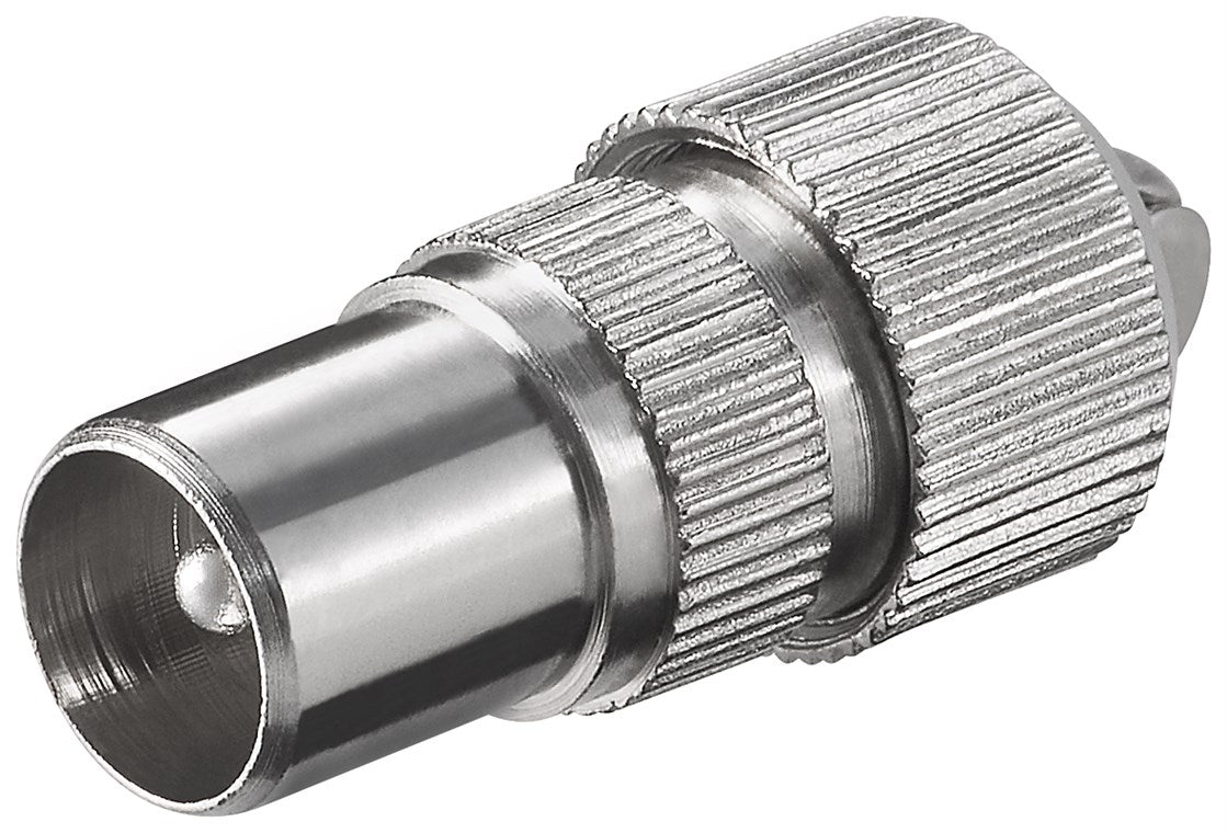 Koax-Stecker mit Schraubbefestigung