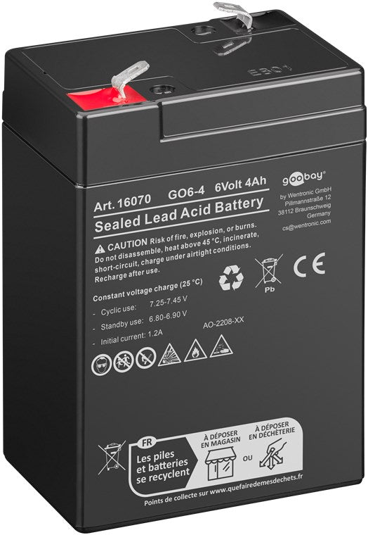 Blei Akku GO6-4 (4000 mAh, 6 V)