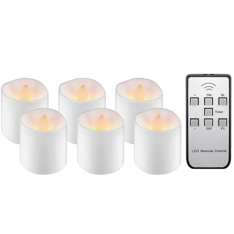 6er-Set LED-Teelichter