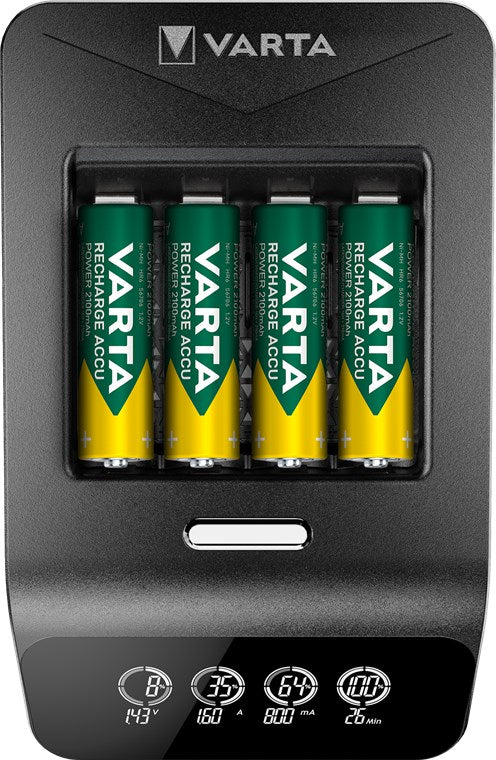 LCD Ultra Fast Charger+ (Typ 57685) inkl. 4x AA 2100 mAh