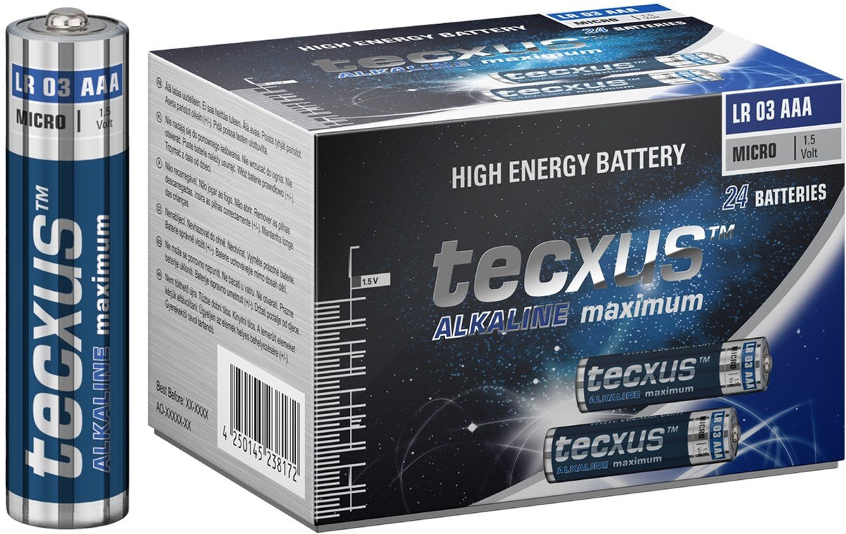 LR03/AAA (Micro) Batterie, 24 Stk. XXL Box
