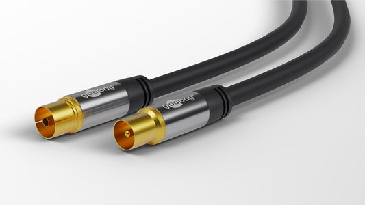 TV Antennenkabel (135 dB), 4x geschirmt