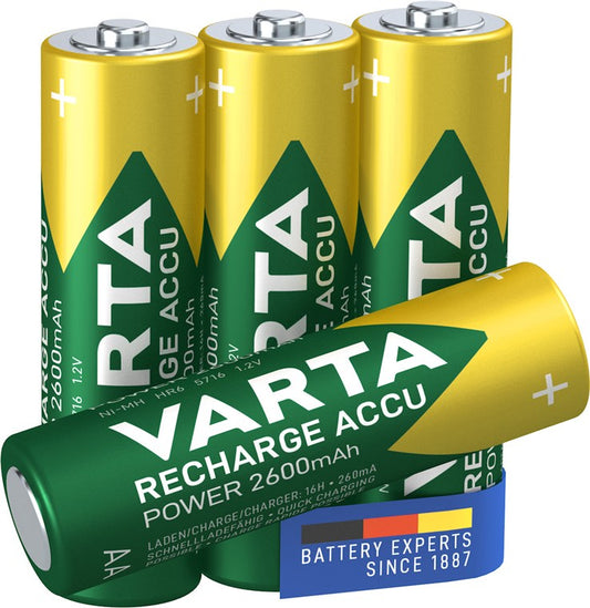 AA (Mignon)/HR6 (5716) Akku - 2600 mAh, 4 Stk. im Blister