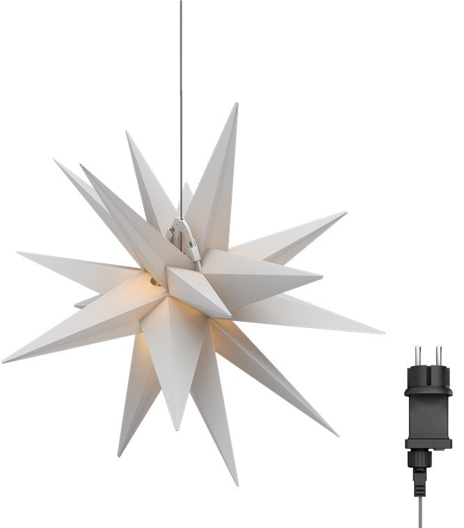 LED-Weihnachtsstern 3D, Ø 56 cm, mit Netzkabel