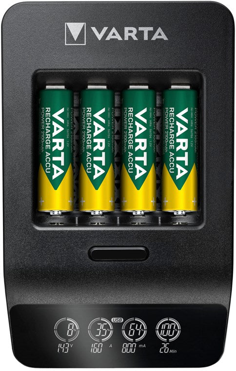 LCD Smart Charger+ (Typ 57684) inkl. 4x AA 2100 mAh