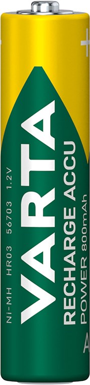 AAA (Micro)/HR03 (56703) Akku - 800 mAh, 4 Stk. im Blister