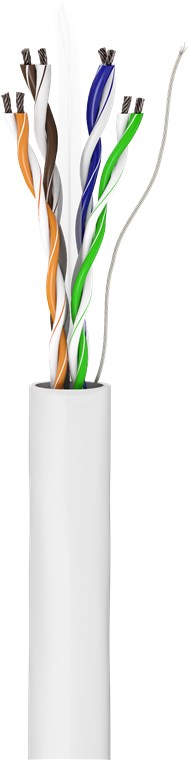 CAT 6 Netzwerkkabel, U/UTP, weiß
