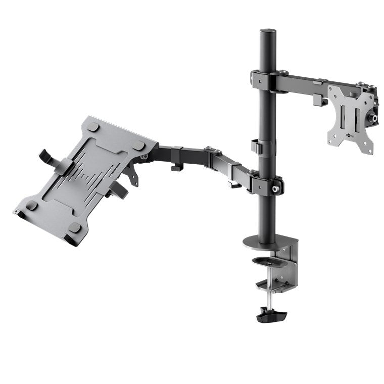 Monitorhalterung mit Laptop-Arm Flex