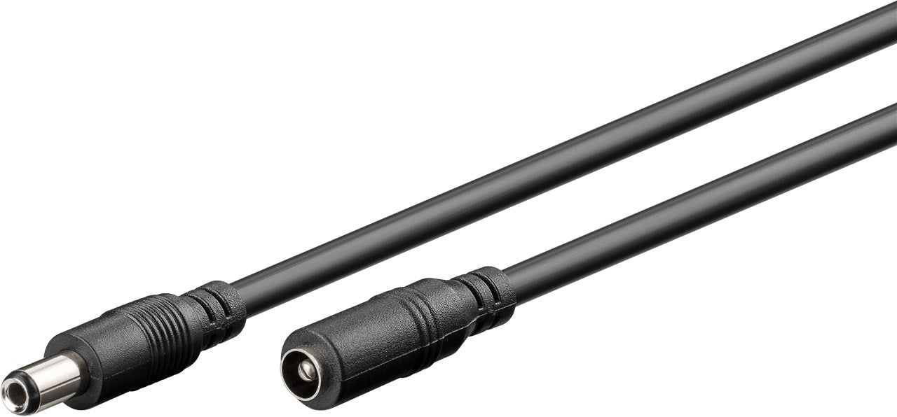 DC-Verlängerungskabel, 1,5 m, schwarz