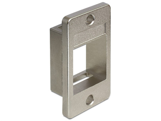 Keystone holder for device and housing installation