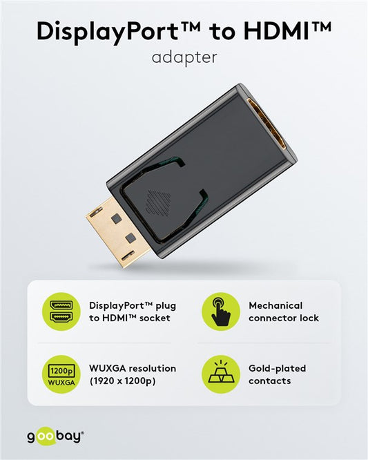 DisplayPort™-auf-HDMI™-Adapter 1.1