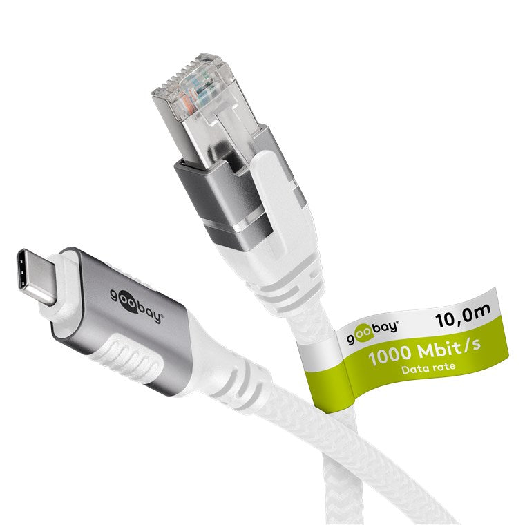 Ethernet-Kabel USB-C™ 3.1 auf RJ45, 10 m