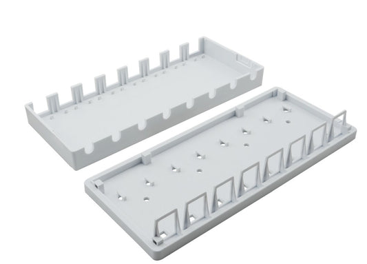Keystone-Leergehäuse 8-port