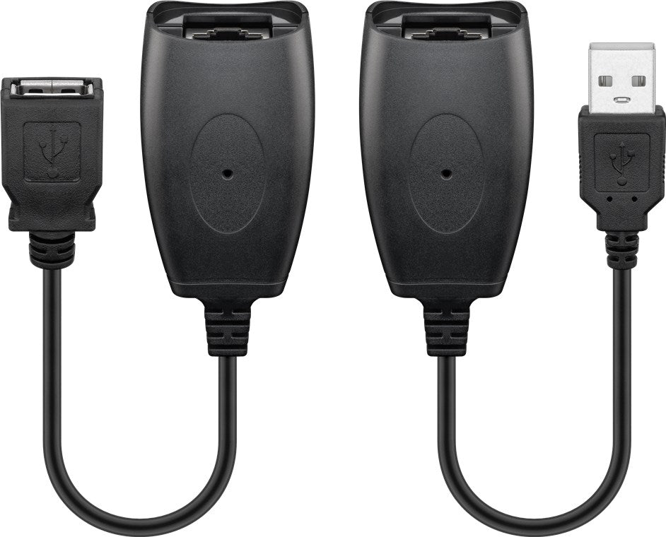 USB-Verlängerungsadapter bis 40 m über CAT-Kabel