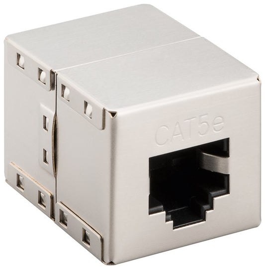 RJ45 Modularkupplung/Verbinder, CAT 5e, Vollmetallgehäuse