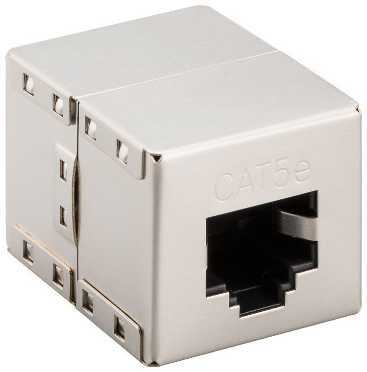RJ45 Modularkupplung/Verbinder, CAT 5e, Vollmetallgehäuse