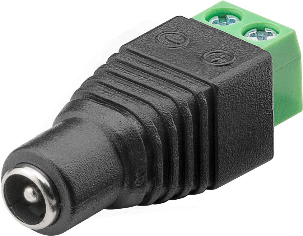 Terminal Block 2-pin > DC-Buchse (5,50 x 2,10 mm)
