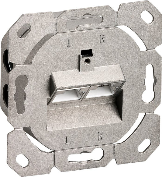 CAT-6-Unterputzdose (UP), Signalweiß RAL 9003