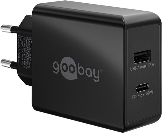 Twin Power Set 2x USB-C™-Ladegeräte (30 W), 2x USB-C™-Kabel