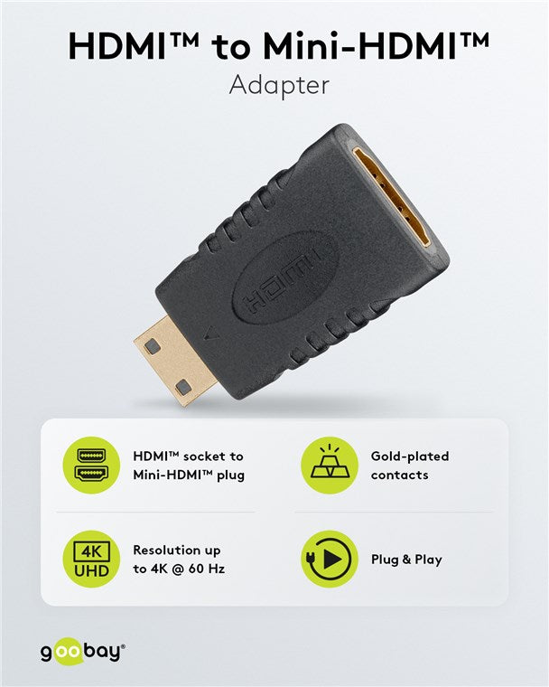 HDMI™-Adapter, 4K/60Hz