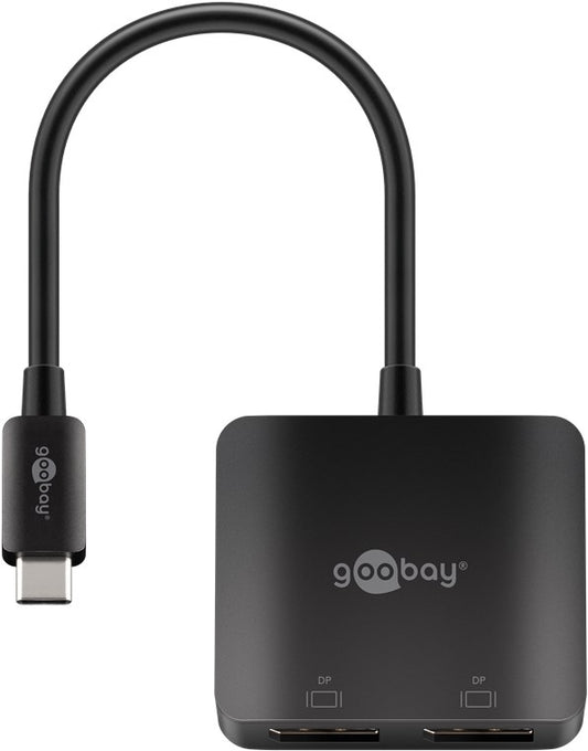 2x DisplayPort™'a USB-C™ adaptörü