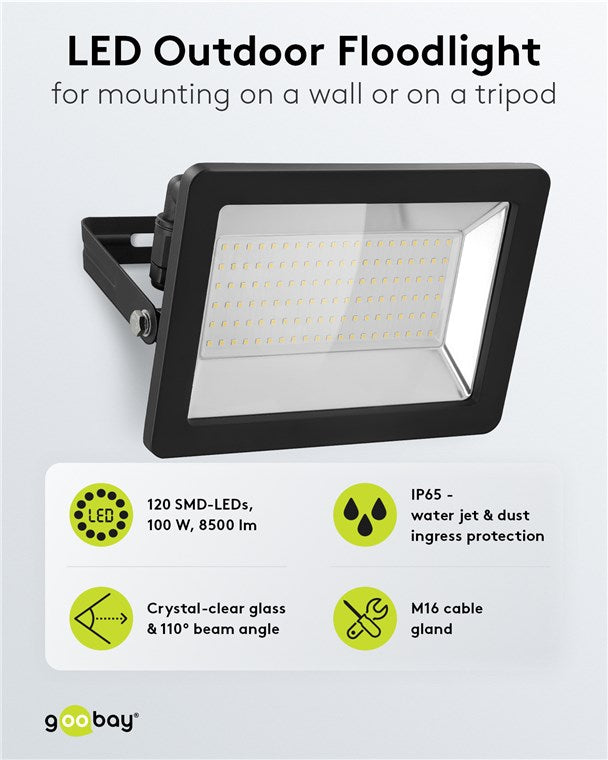 LED-Außenstrahler, 100 W