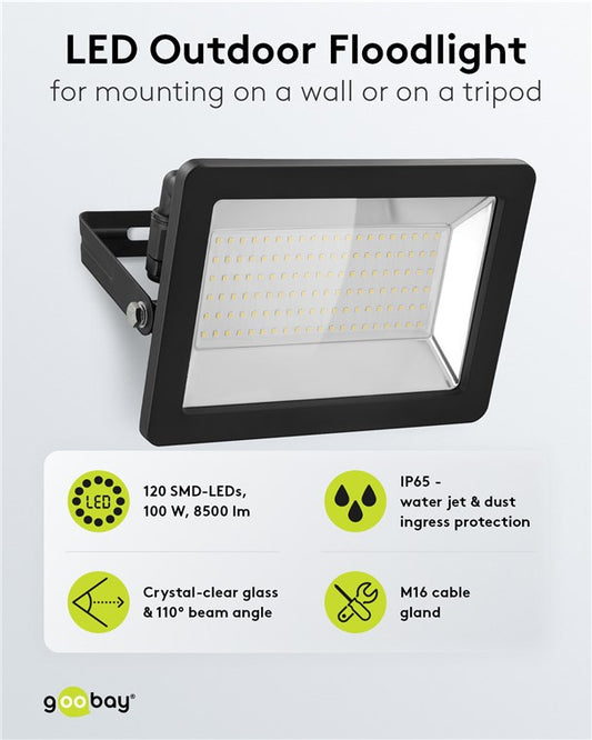 LED-Außenstrahler, 100 W