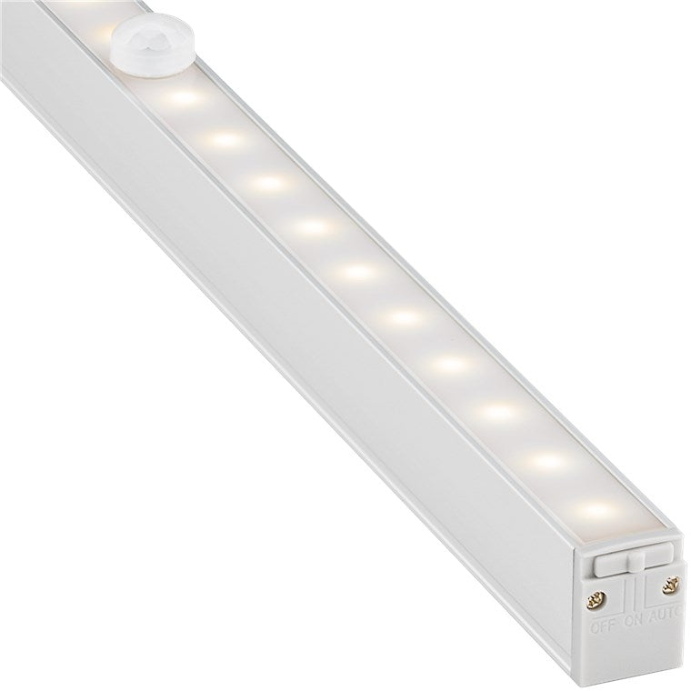 LED under-cabinet light with motion detector