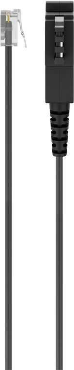 Telefonkabel (Universal Pinout), schwarz