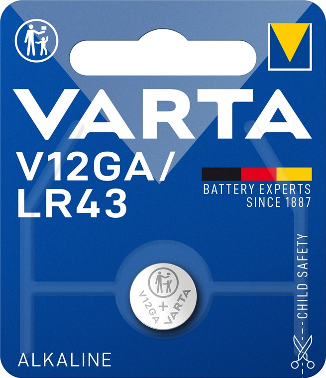 LR43 (4278) Batterie, 1 Stk. im Blister
