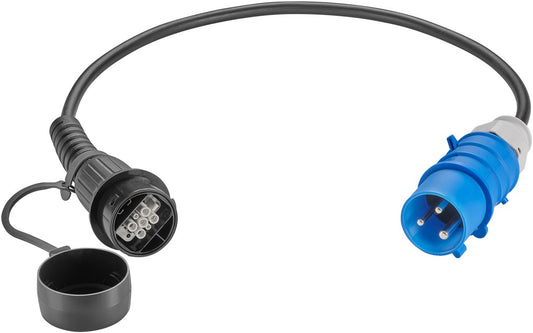 CEE universal charging adapter, up to 7.4 kW, 1-phase