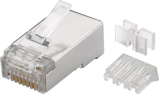 RJ45 connector, CAT 6A STP shielded