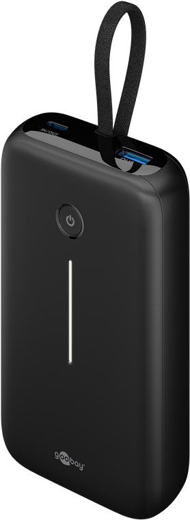 Powerbank 20.000 mAh mit integriertem USB-C™-Kabel