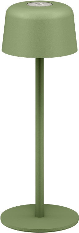 Kabellose LED-Tischleuchte, Größe S, 25 cm, grün