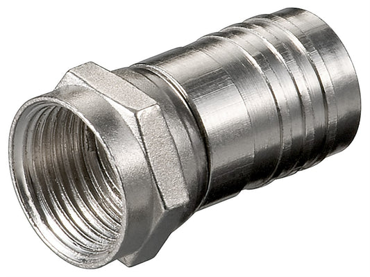 Kıvrımlı F konektörü 8,0 mm