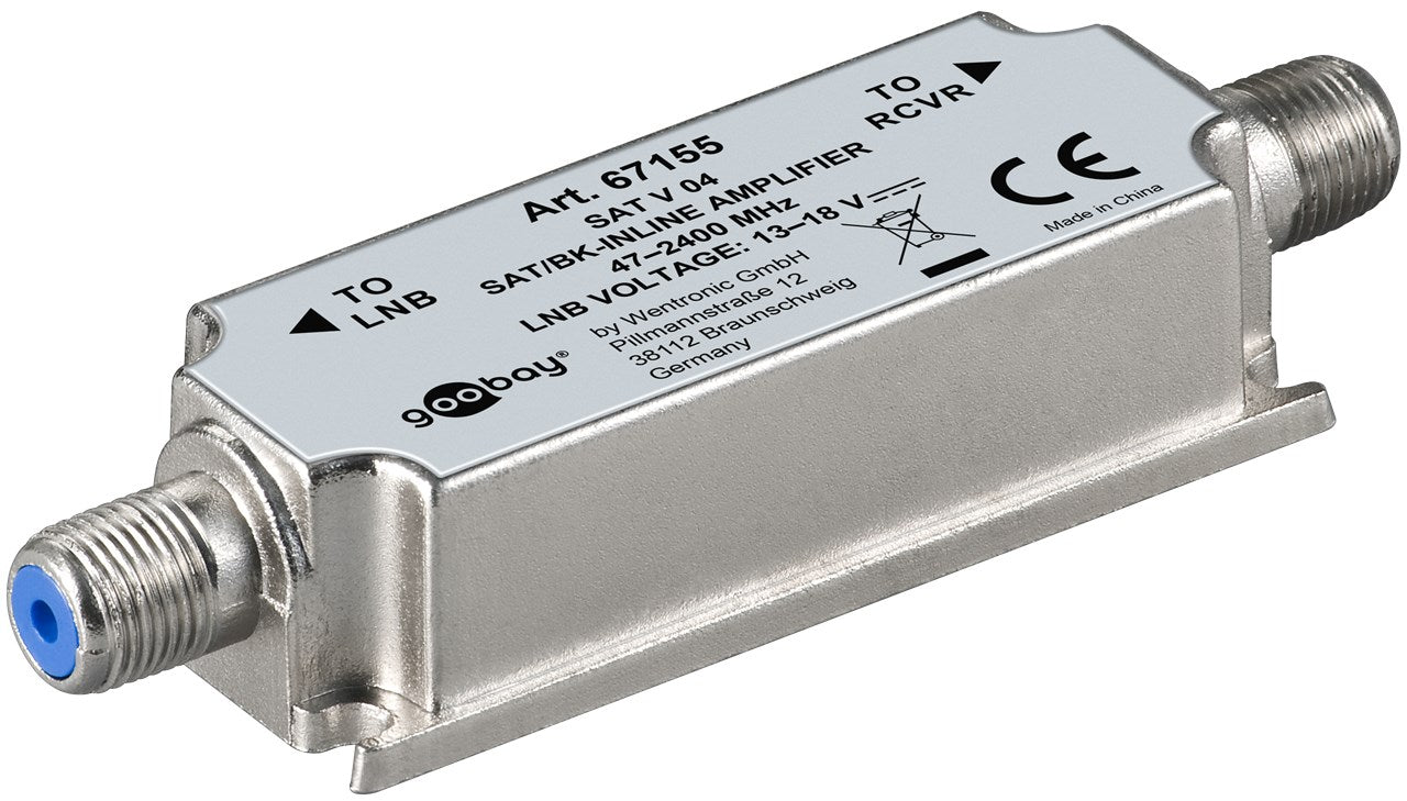 SAT/BK anten amplifikatörü 47 MHz - 2400 MHz
