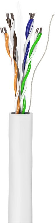 CAT 6 Netzwerkkabel, U/UTP, weiß