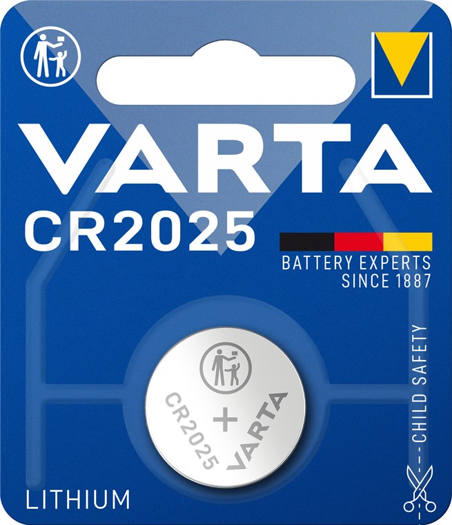 CR2025 (6025) Batterie, 1 Stk. Blister