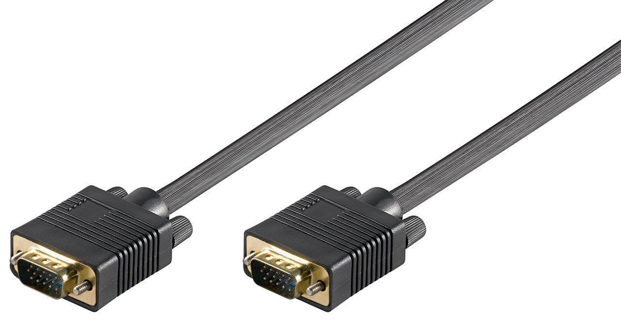 Full HD SVGA-Monitorkabel, vergoldet