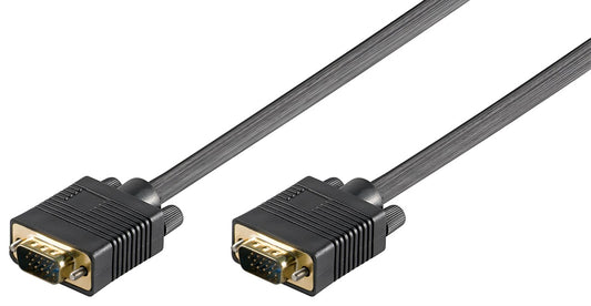 Full HD SVGA-Monitorkabel, vergoldet