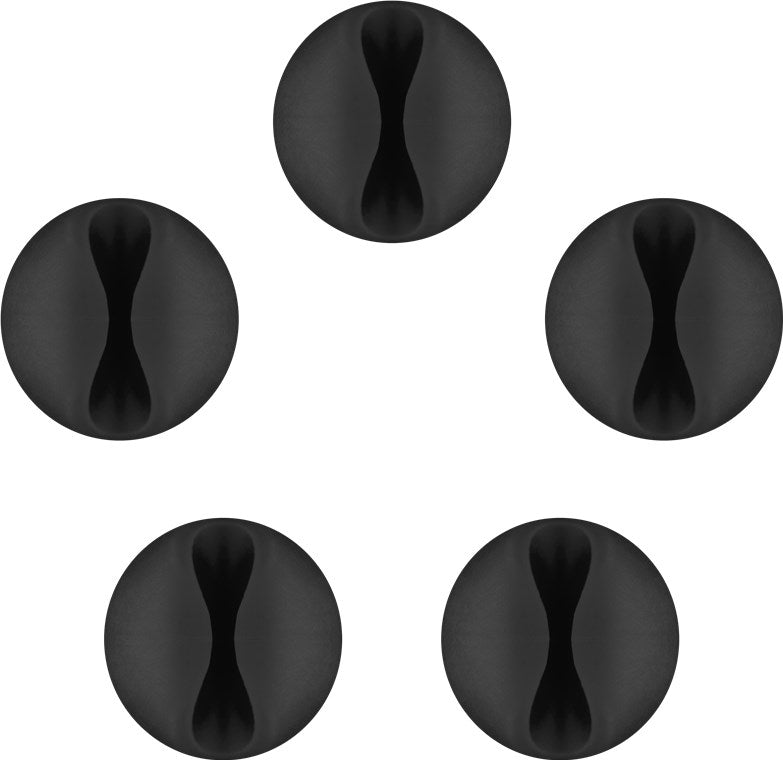 Kabelmanagement 1-Slot, schwarz