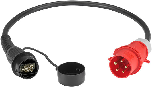 CEE universal charging adapter, up to 22 kW, 3-phase