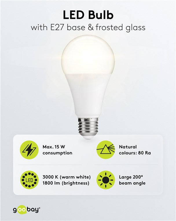 LED-Birne, 15 W
