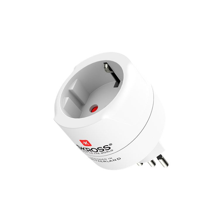 Reiseadapter Europe to Switzerland, Italy and Brazil